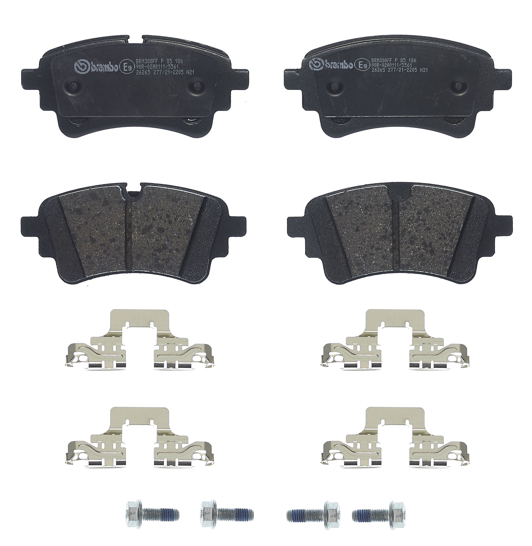 Pastiglie freno BREMBO P85186
