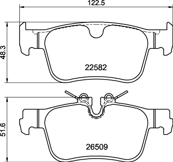 Pastiglie freno BREMBO P86035