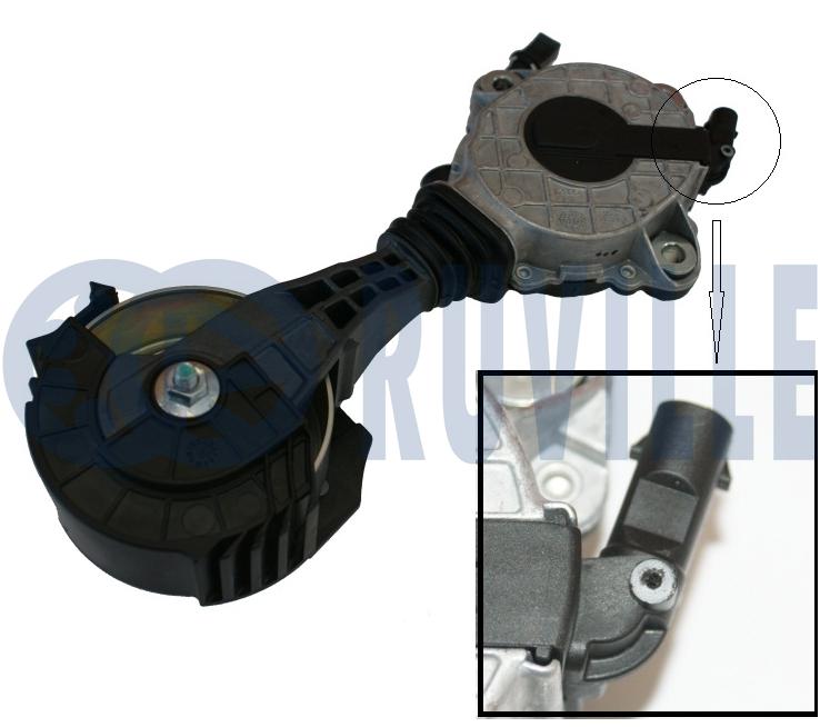 Tendicinghia, cinghia poly-v RUVILLE 542539