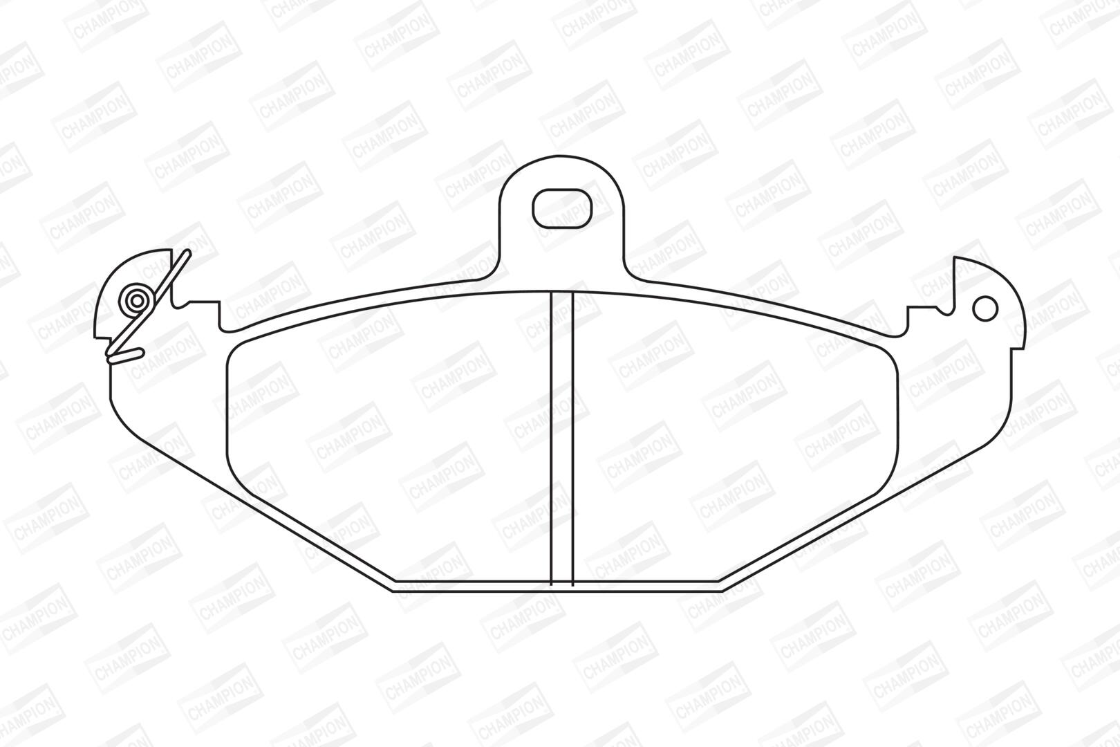 Pastiglie freno CHAMPION 571425CH