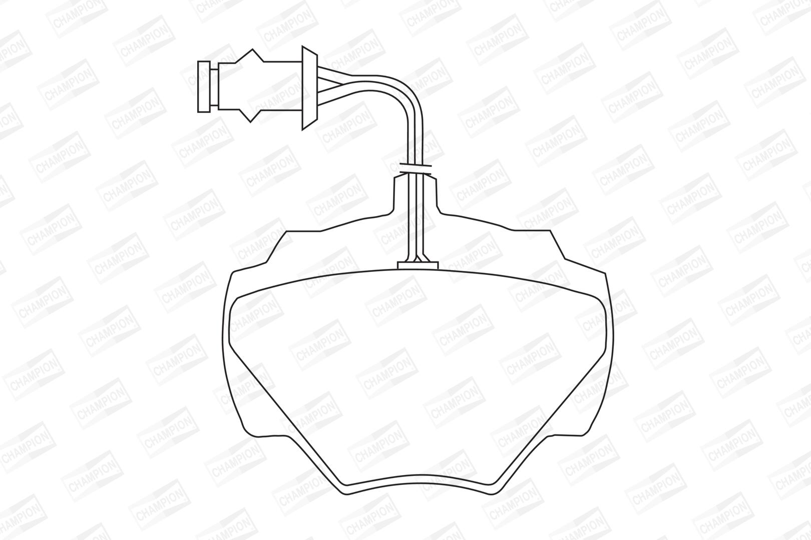 Pastiglie freno CHAMPION 571440CH