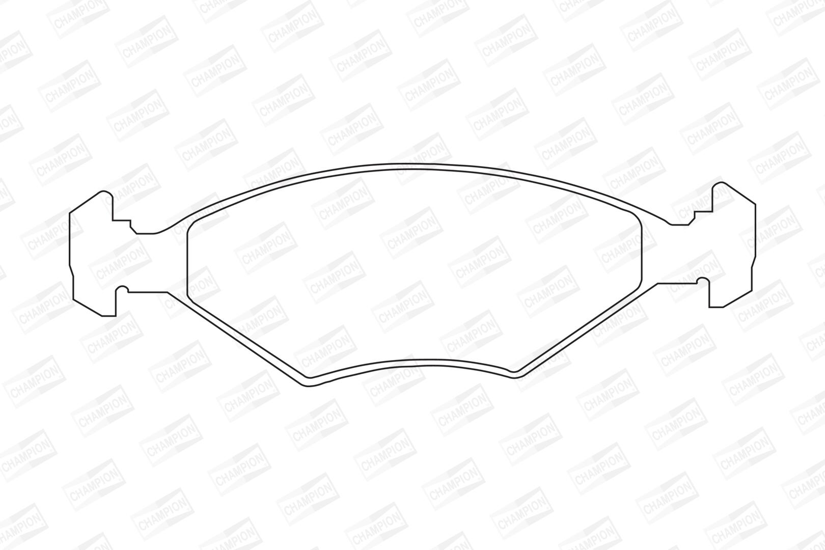 Pastiglie freno CHAMPION 571448CH