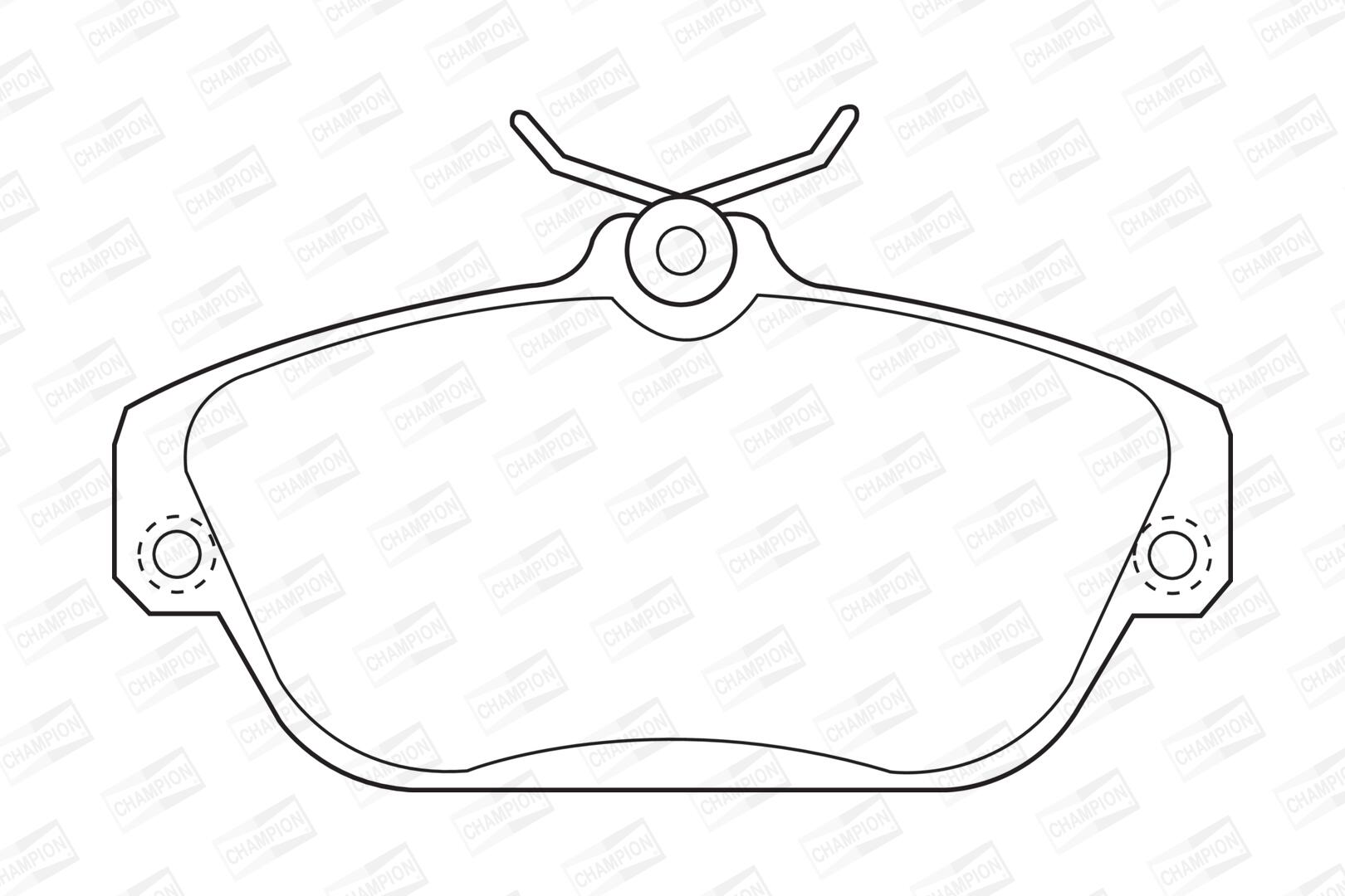 Pastiglie freno CHAMPION 571456CH