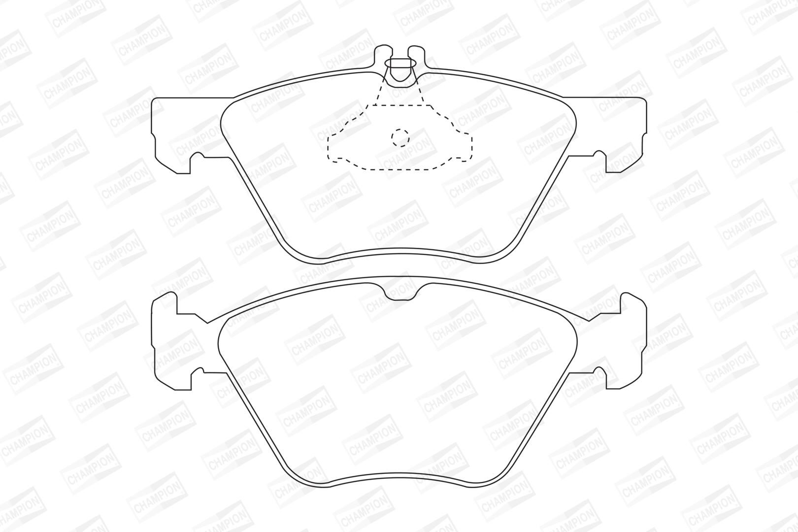 Pastiglie freno CHAMPION 571876CH