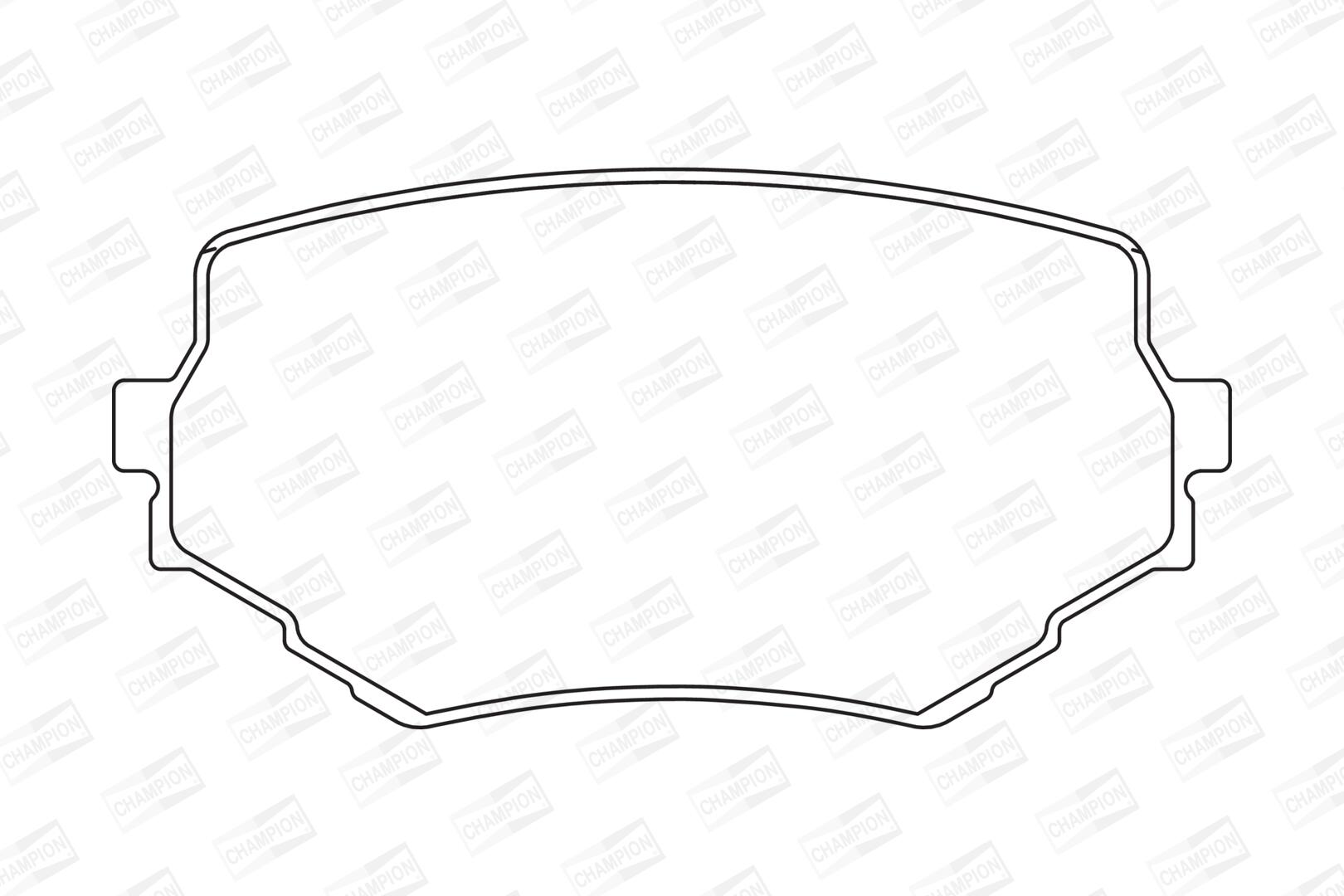 Pastiglie freno CHAMPION 572420CH