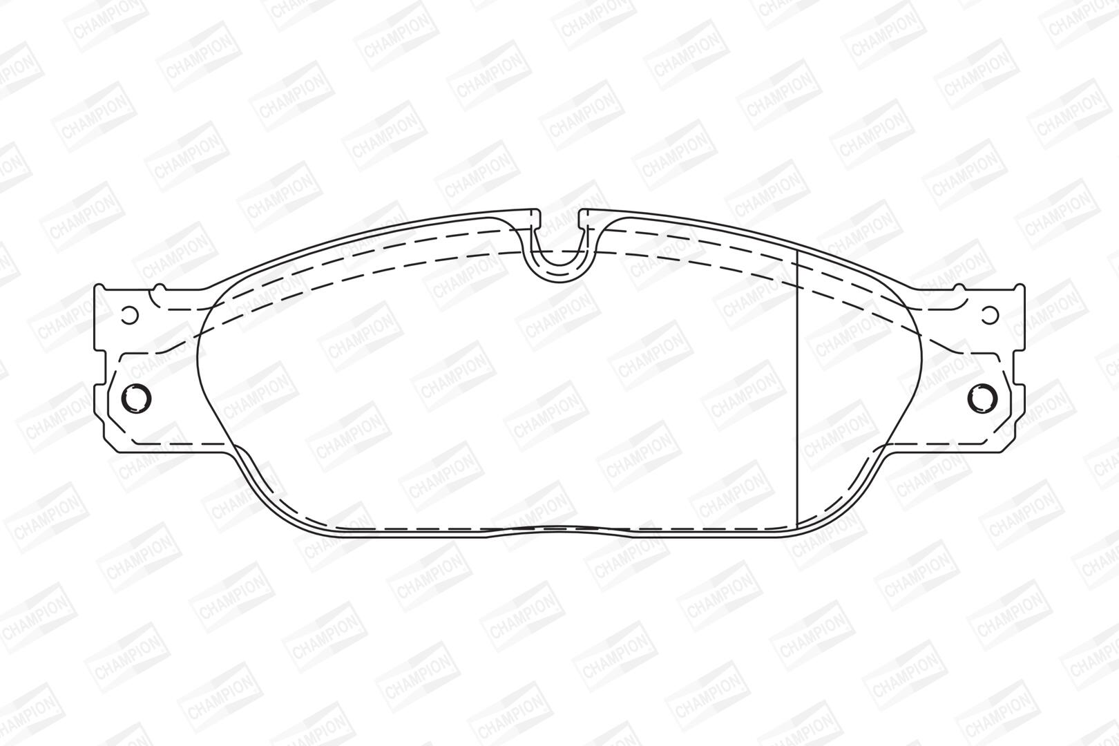 Pastiglie freno CHAMPION 573023CH