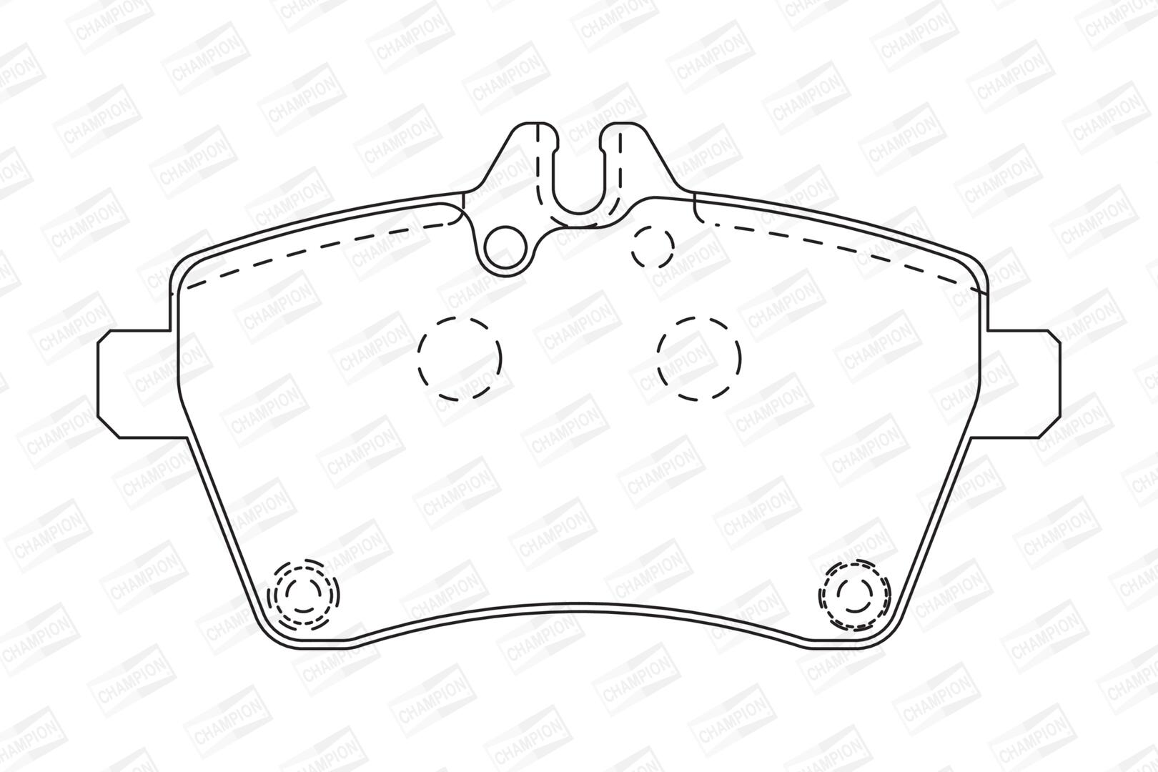 Pastiglie freno CHAMPION 573226CH