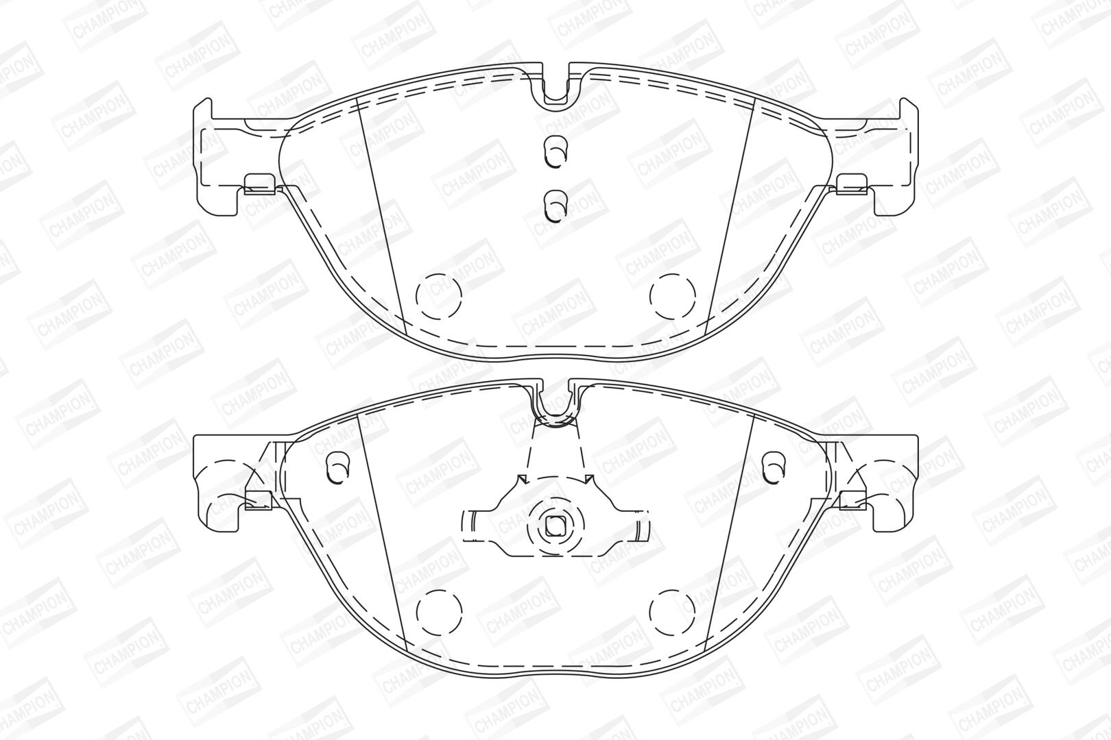 Pastiglie freno CHAMPION 573292CH