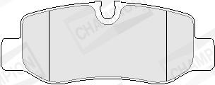 Pastiglie freno CHAMPION 573798CH