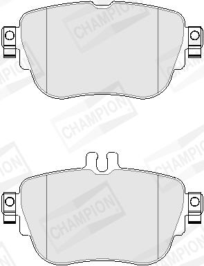 Pastiglie freno CHAMPION 573843CH
