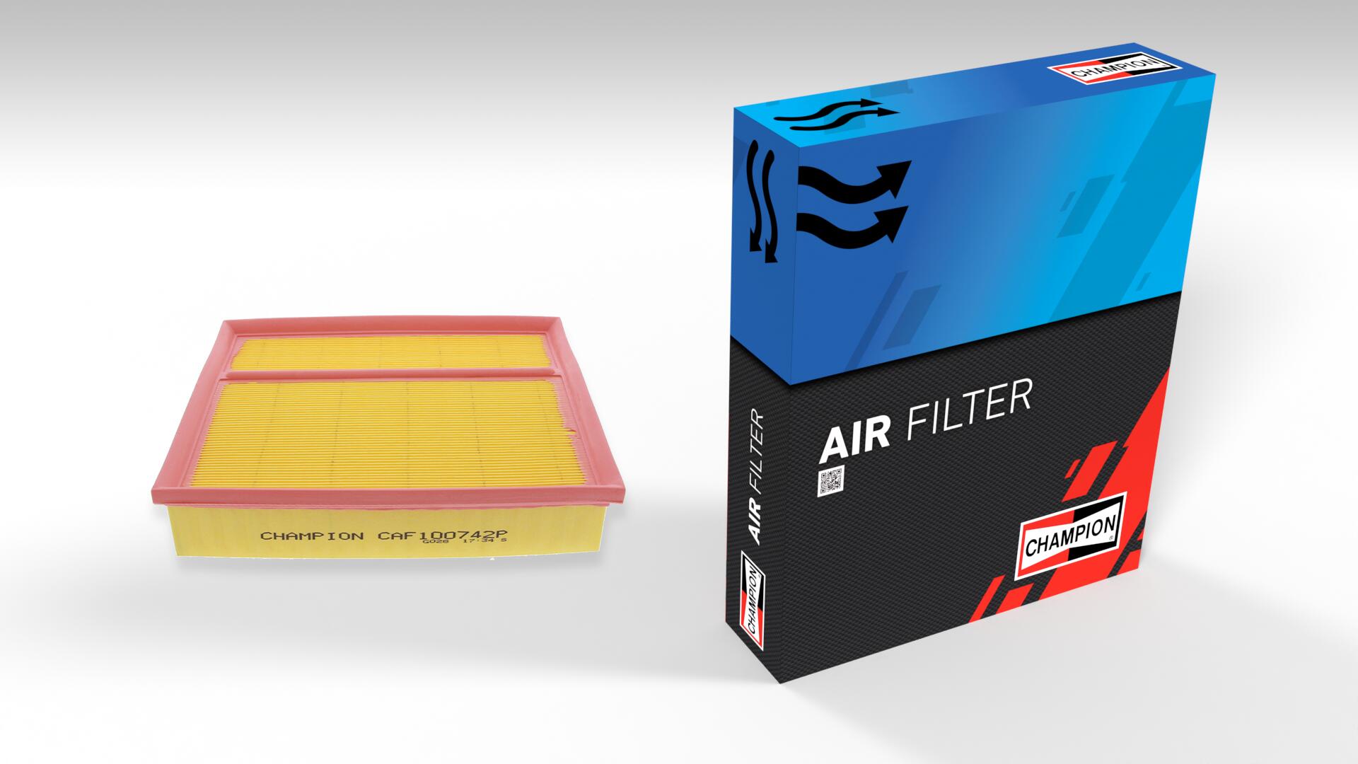 Filtro aria CHAMPION CAF100742P