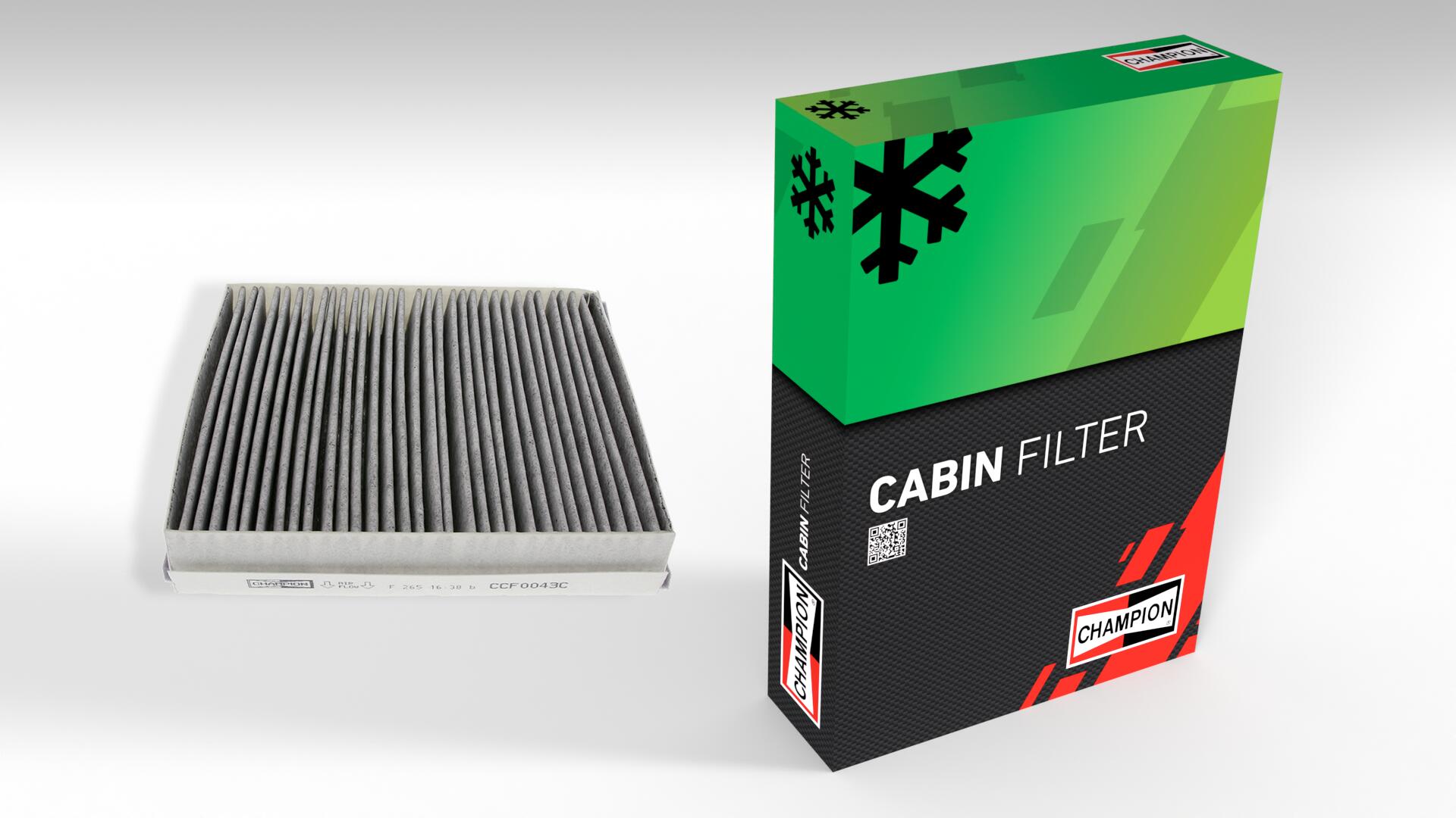 Filtro abitacolo CHAMPION CCF0043C