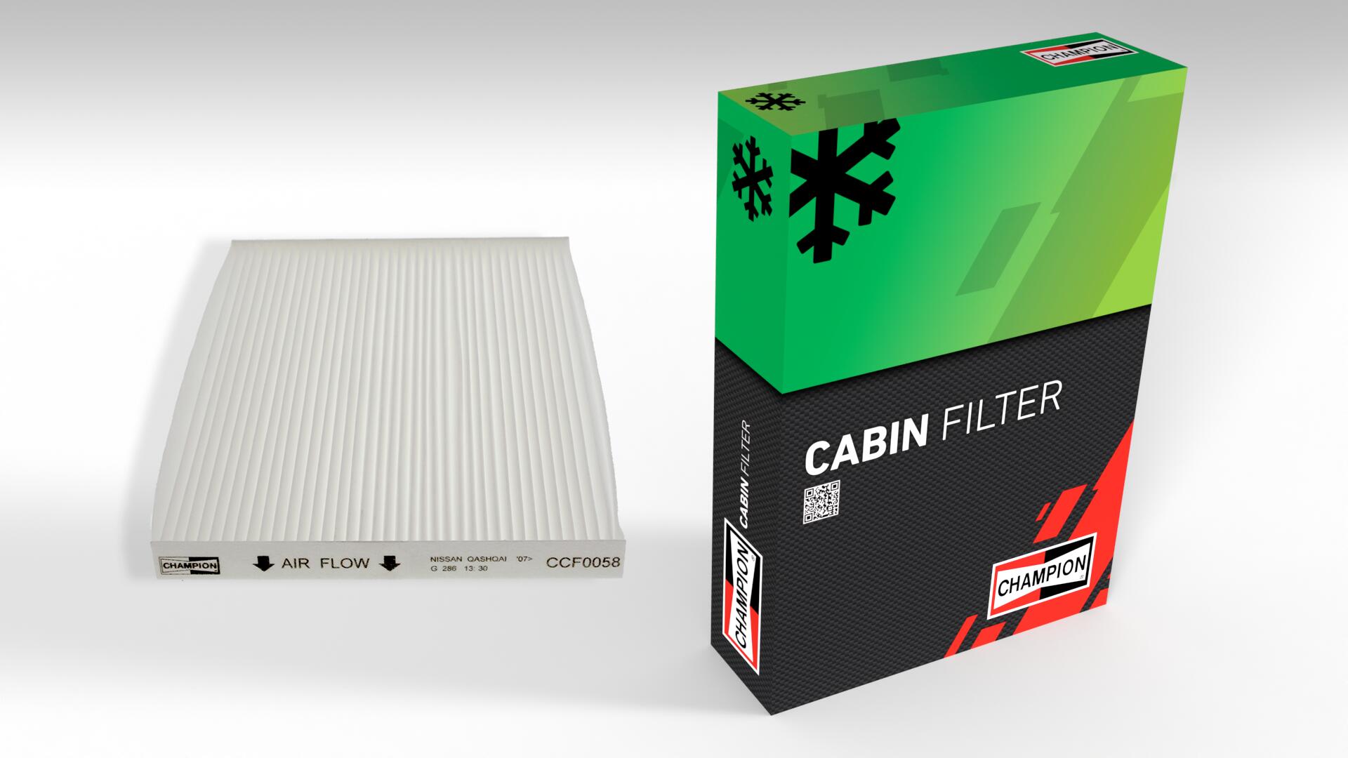 Filtro abitacolo CHAMPION CCF0058