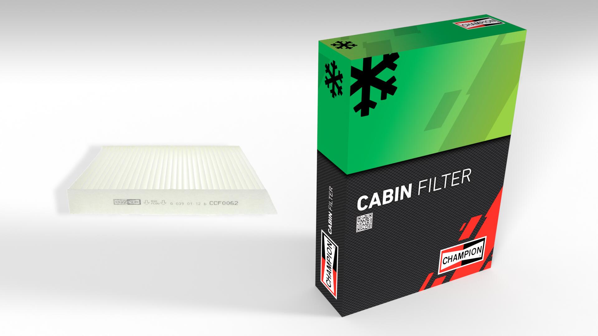 Filtro abitacolo CHAMPION CCF0062