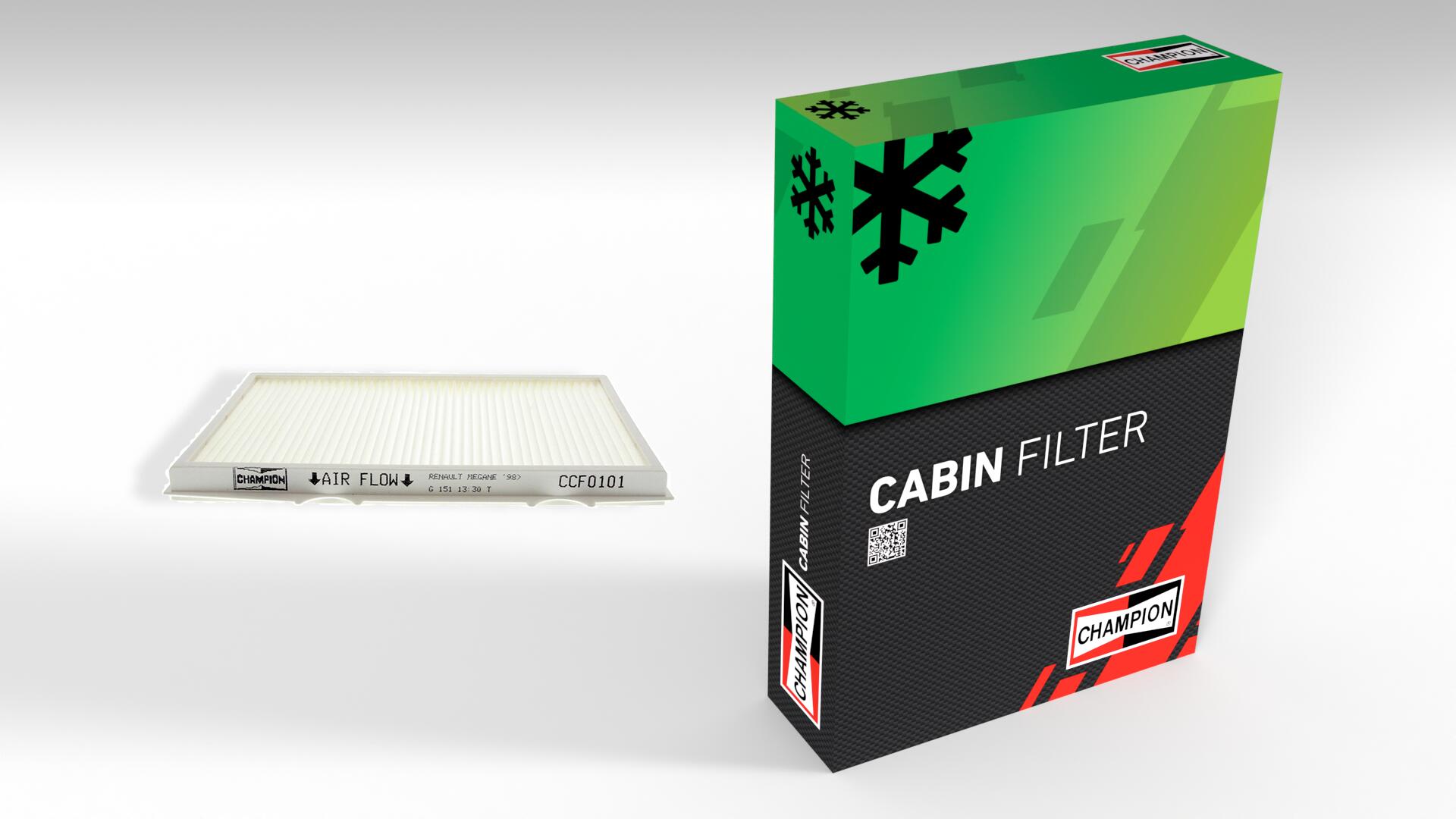 Filtro abitacolo CHAMPION CCF0101