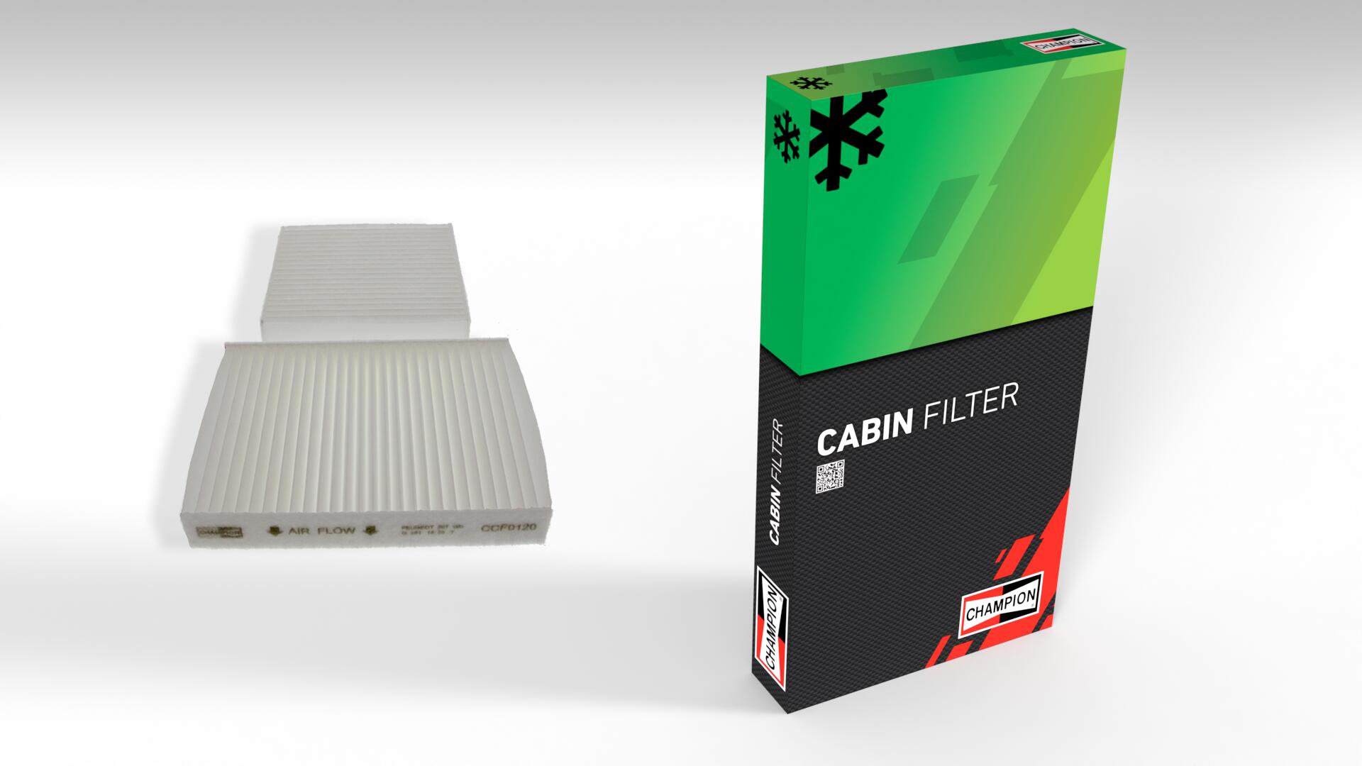 Filtro abitacolo CHAMPION CCF0120