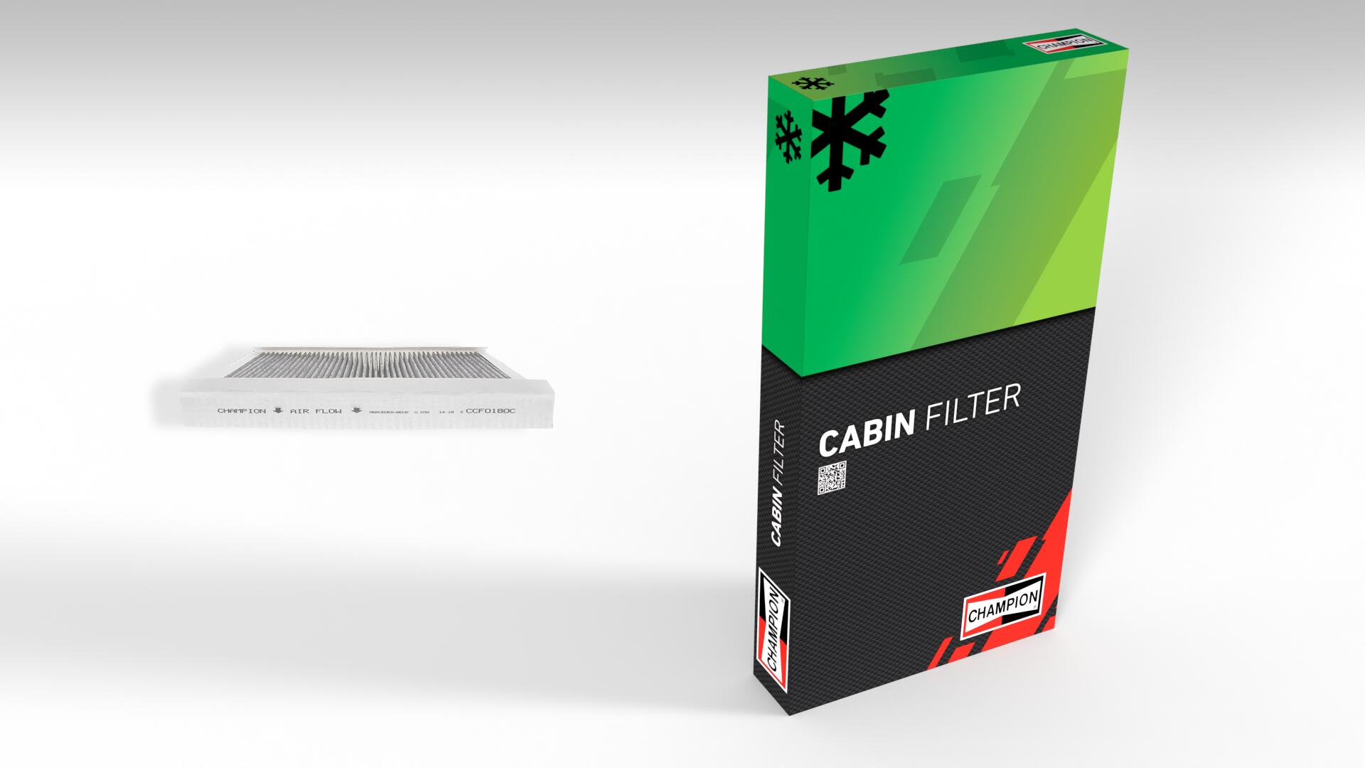 Filtro abitacolo CHAMPION CCF0180C