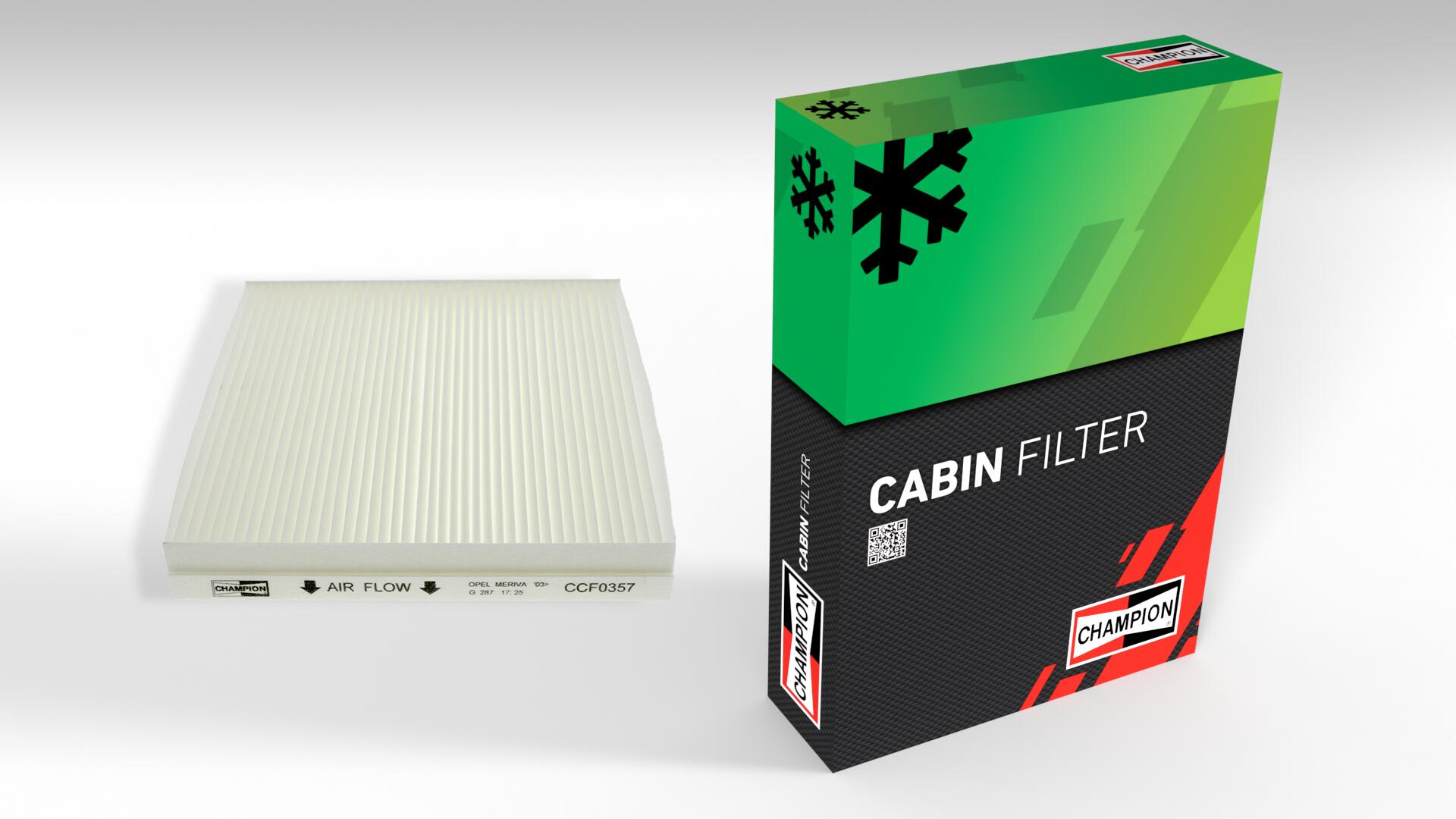 Filtro abitacolo CHAMPION CCF0357