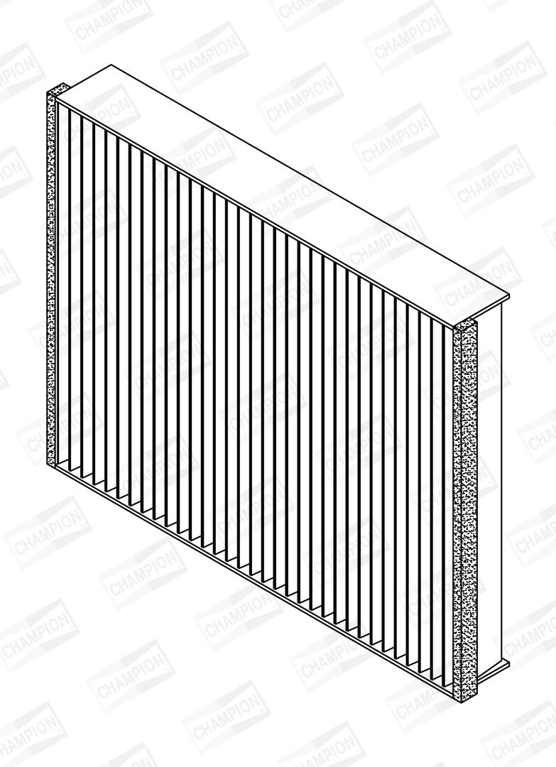 Filtro abitacolo CHAMPION CCF0472C