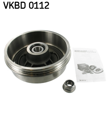 Kit ruote con tamburodisco freno integrato