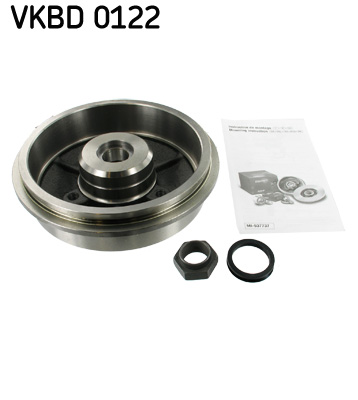 Kit ruote con tamburodisco freno integrato