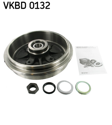 Kit ruote con tamburodisco freno integrato