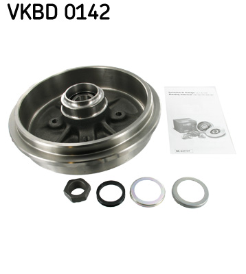 Kit ruote con tamburodisco freno integrato