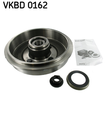 Kit ruote con tamburodisco freno integrato