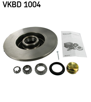 Kit ruote con tamburodisco freno integrato