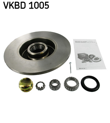 Kit ruote con tamburodisco freno integrato
