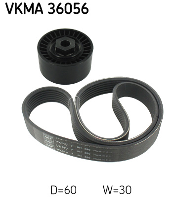 KIT TENDICINGHIA  CLIO III (BR01, CR01) 1.2 16V Belt for alternator