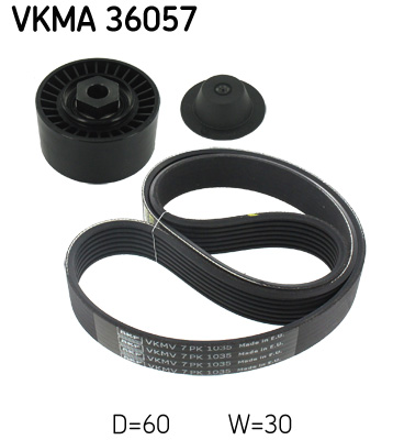 KIT TENDICINGHIA  CLIO III (BR01, CR01) 1.2 16V Belt for alternator