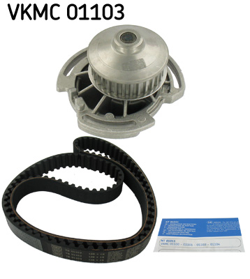POMPA ACQUA KIT CINGHIE DENTATE