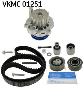 POMPA ACQUA KIT CINGHIE DENTATE