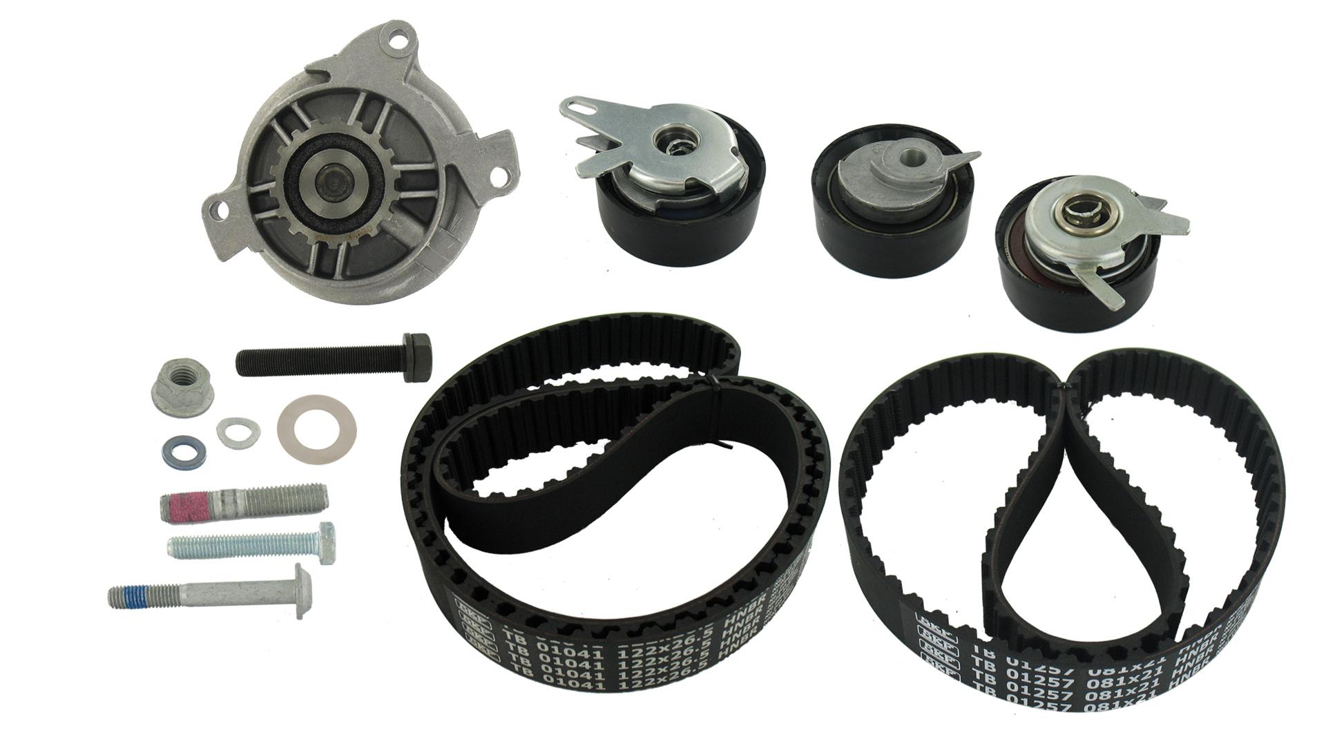 Kit tendicinghia con pompa acqua