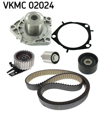 POMPA ACQUA KIT CINGHIE DENTATE