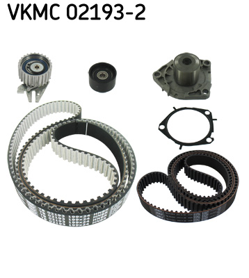 POMPA ACQUA KIT CINGHIE DENTATE