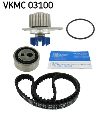 Kit tendicinghia con pompa acqua