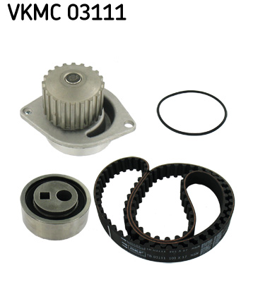POMPA ACQUA KIT CINGHIE DENTATE