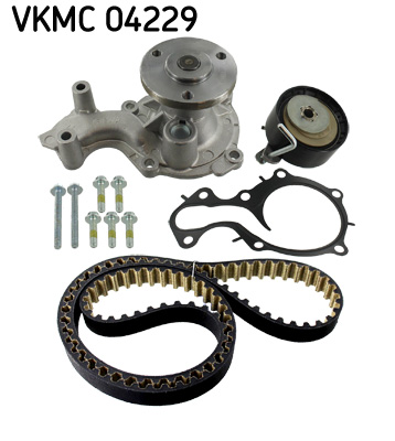 POMPA ACQUA KIT CINGHIE DENTATE
