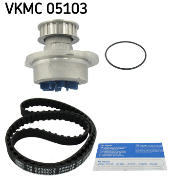 POMPA ACQUA KIT CINGHIE DENTATE