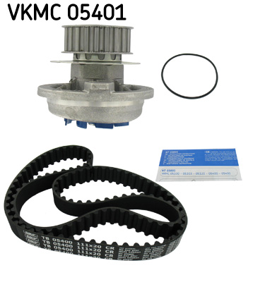 POMPA ACQUA KIT CINGHIE DENTATE