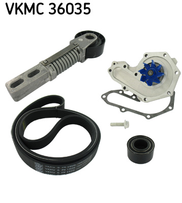 Kit tendicinghia con pompa acqua