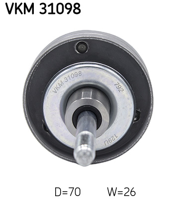 VWGOLF V (1K1)1.4 TSIBLGCinghia per alternatore3865740057Con aria condizionata