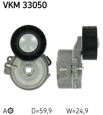 KIT TENDICINGHIA PEUGEOT EXPERT (224) 1.9 D Cinghia per alternatore 37956 40029