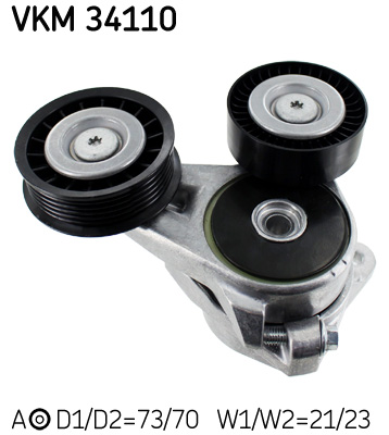 KIT TENDICINGHIA FORD C-MAX 1.8 TDCi Cinghia per alternatore 39114 40015