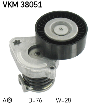 KIT TENDICINGHIA MERCEDES-BENZ C CLASS T-Model (S204) C 180 CGI (204.249) M 271.820 Cinghia per alte