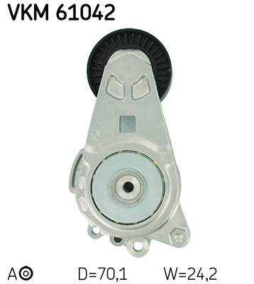 KIT TENDICINGHIA TOYOTA YARIS (_P9_) 1.4 D-4D 1ND-TV Cinghia per alternatore