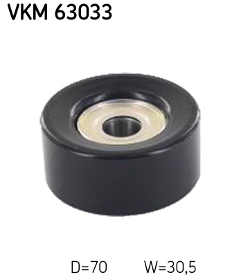 PULEGGIA TENDITORE PER VKM 63018 E VKM 63019