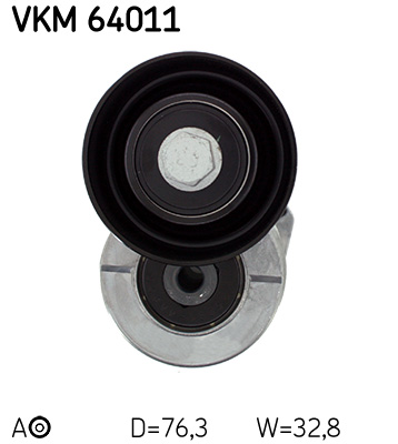 KIT TENDICINGHIA HYUNDAI H-1 Flatbed  Chassis 2.5 CRDi Cinghia per alternatore 37591 39082